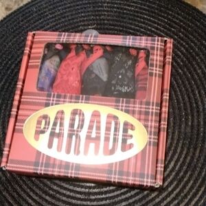 Parade RED and BLACK Bikini PANTIES XS/S